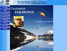 Tablet Screenshot of parawing-beringer.de